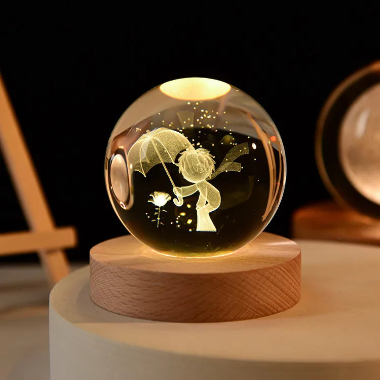 Lampe de chevet USB Sphère Magique - lampechevetdesign.com