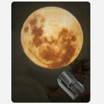 Lampe de chevet Projecteur Lune - lampechevetdesign.com