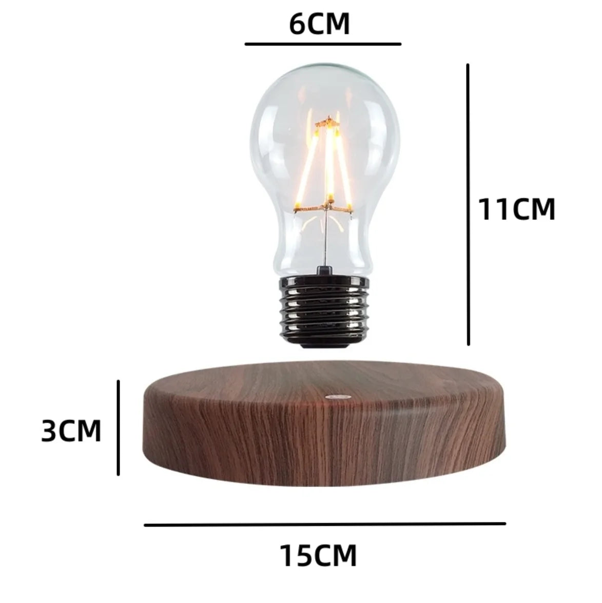 Lampe de Chevet à Lévitation Magnétique - lampechevetdesign.com