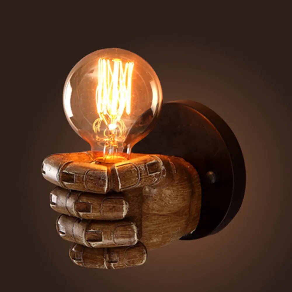 Lampe de chevet Murale Moderne La main - lampechevetdesign.com