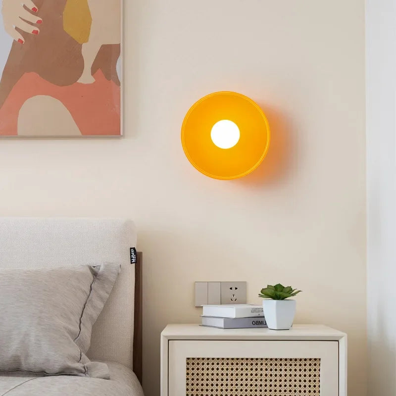Lampe de chevet Murale en Verre LED Vintage - lampechevetdesign.com