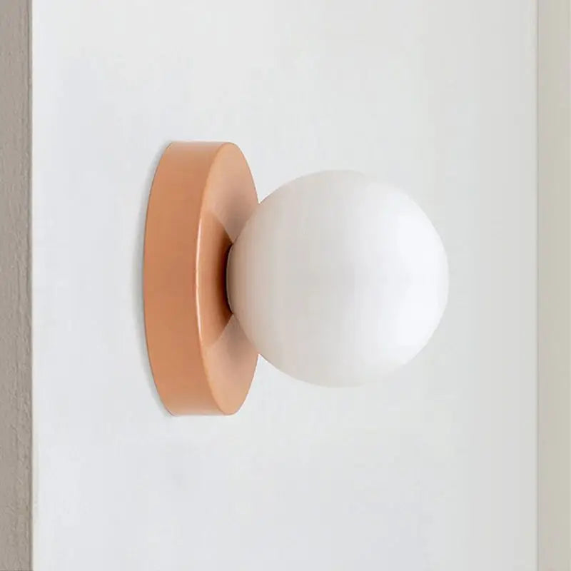 Lampe de chevet Murale Boule Vintage Coloré - lampechevetdesign.com