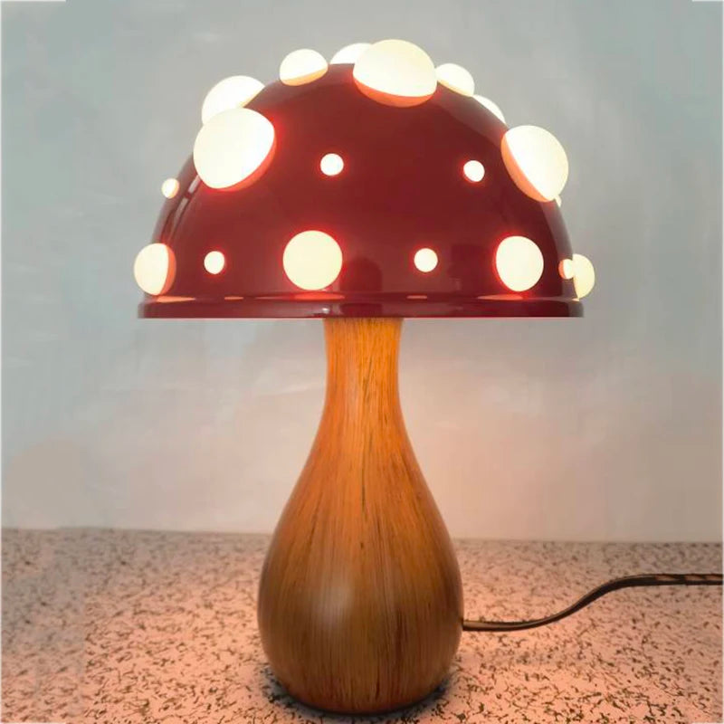 Lampe de chevet Champignon LED Originale - lampechevetdesign.com