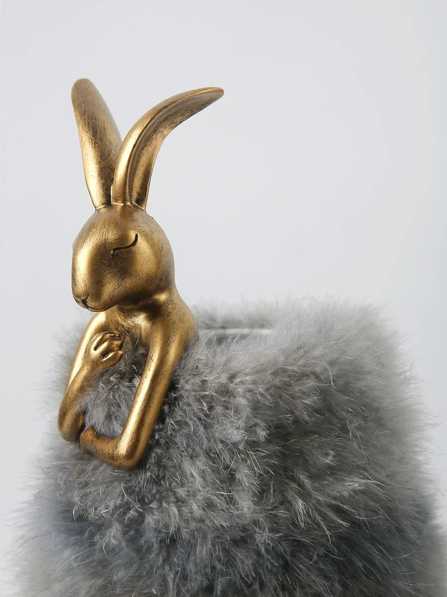 Lampe de Chevet Plume en Forme de Lapin - lampechevetdesign.com