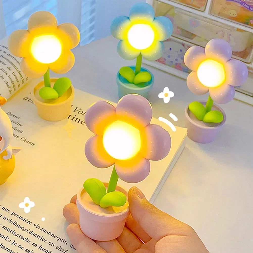 Lampe de Chevet Fleurs LED Mini - lampechevetdesign.com