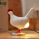 Decorative Night Lights Simulated Animal Funny Easter Home Decor Party Carnival Chicken Lamp Chick Night Light Ornaments - lampechevetdesign.com