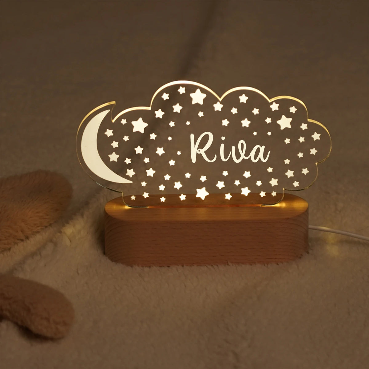 Lampe de Chevet Personnalisée pour Enfants - lampechevetdesign.com