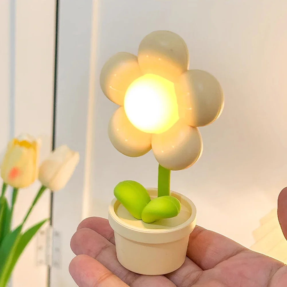 Lampe de Chevet Fleurs LED Mini - lampechevetdesign.com