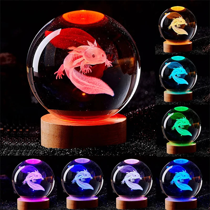 Lampe de chevet Sphère Axolotl - lampechevetdesign.com
