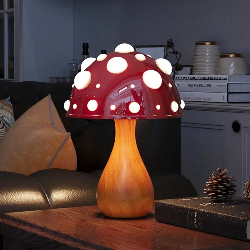 Lampe de chevet Champignon LED Originale - lampechevetdesign.com