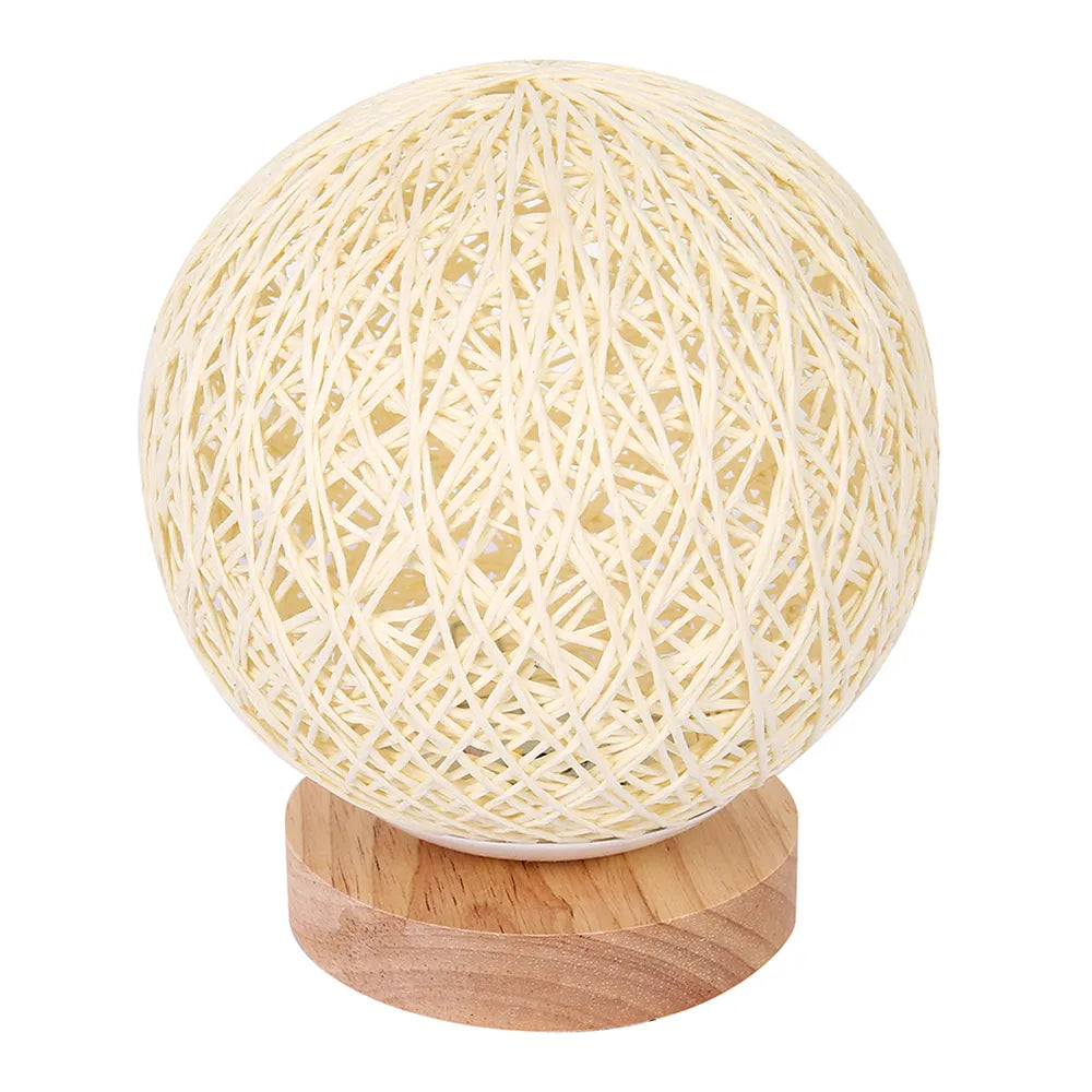 Lampe de chevet Rotin Lune - lampechevetdesign.com