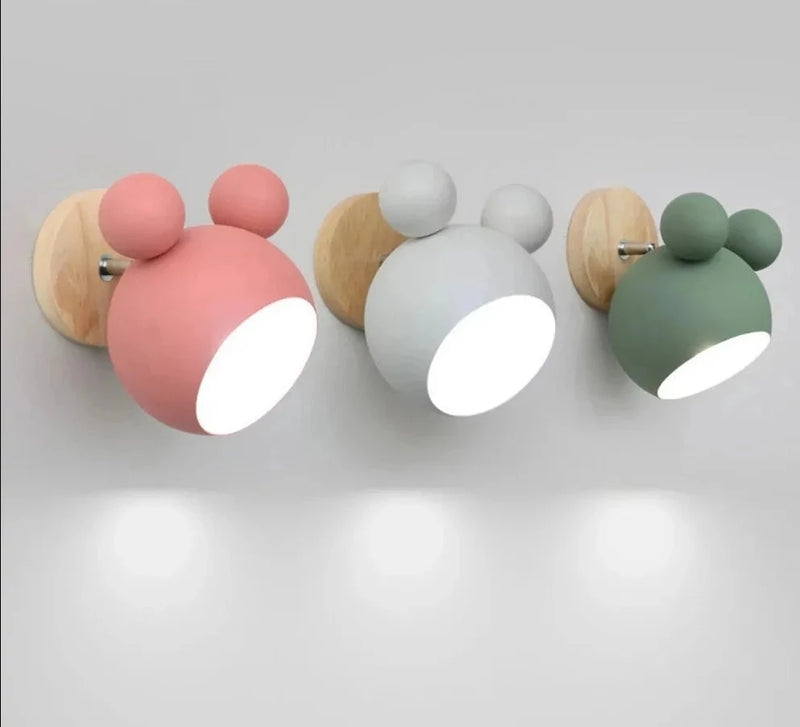 Lampe de chevet Murale Moderne avec oreilles - lampechevetdesign.com