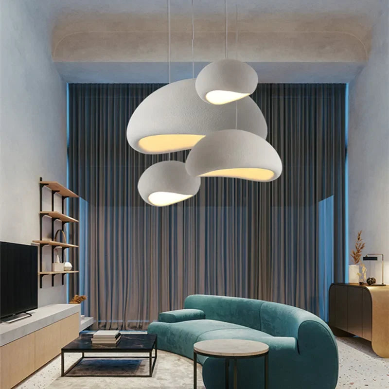 Lampe de Chevet Suspendue Wabi-Sabi Moderne - lampechevetdesign.com