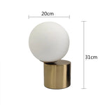 Lampe de chevet Design en Forme de Boule - lampechevetdesign.com