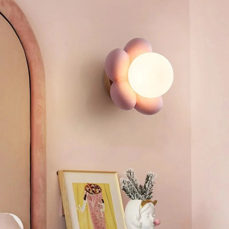Lampe de chevet Murale Fleur Élégante Moderne - lampechevetdesign.com