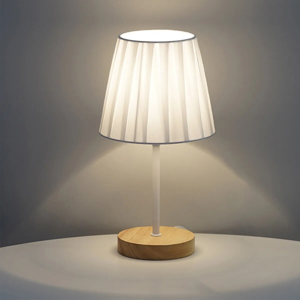 Lampe de chevet Bois Originale Simple - lampechevetdesign.com