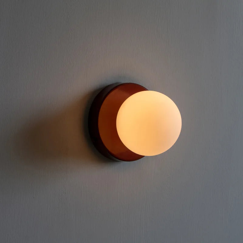 Lampe de chevet Murale Boule Vintage Coloré - lampechevetdesign.com