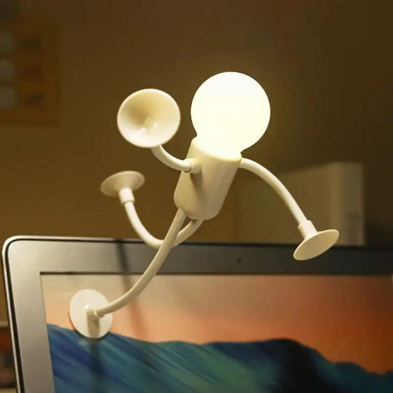Lampe De Bureau Petit Bonhomme Modifiable - lampechevetdesign.com