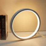 15cm/20cm Ring Table Decor Lamp Switch Dimmable Bedside Table Lights USB Plug Reading Desk Lamp Bedroom Decor Night Light - lampechevetdesign.com