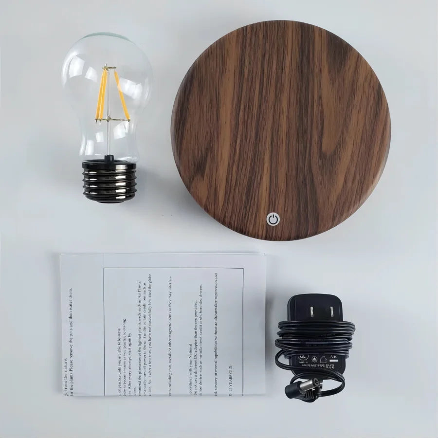 Lampe de Chevet à Lévitation Magnétique - lampechevetdesign.com