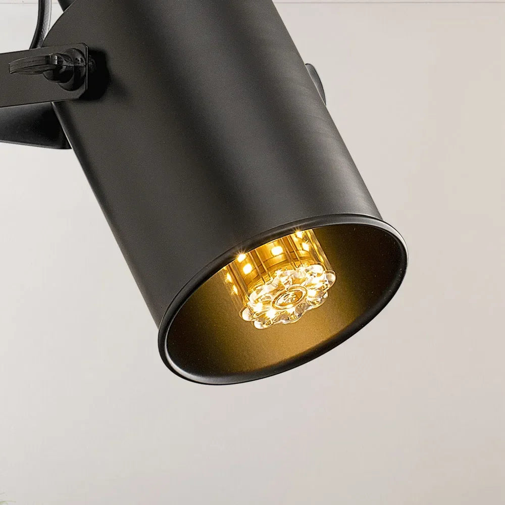 Lampe de chevet Murale Noir Rétro - lampechevetdesign.com
