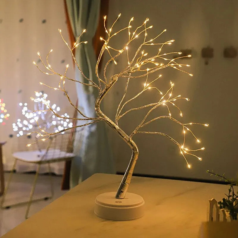 Lampe de chevet Arbre Lumineux Moderne - lampechevetdesign.com