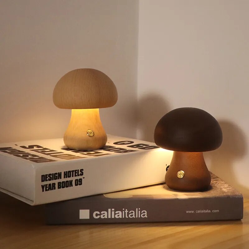 Lampe de chevet Moderne Champignon - lampechevetdesign.com