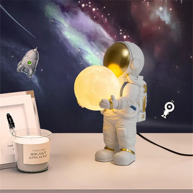 Lampe de chevet LED Astronaute Design - lampechevetdesign.com