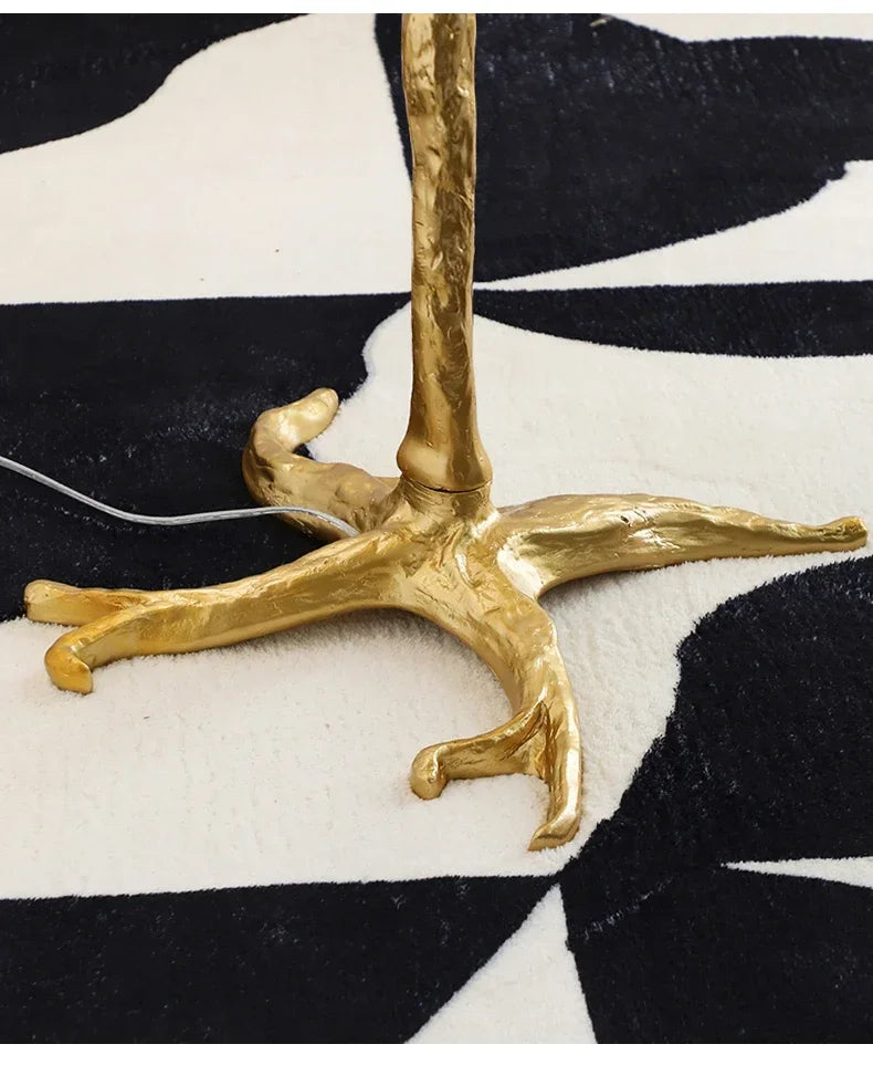 Lampe de Chevet à Plume sur Pied - lampechevetdesign.com