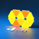 Lampe de chevet Murale LED Triangulaire RGB - lampechevetdesign.com