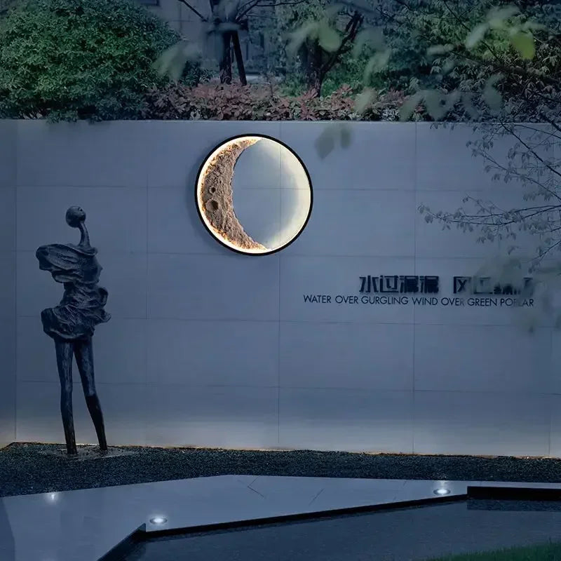 Lampe de chevet Murale Lune LED Moderne - lampechevetdesign.com