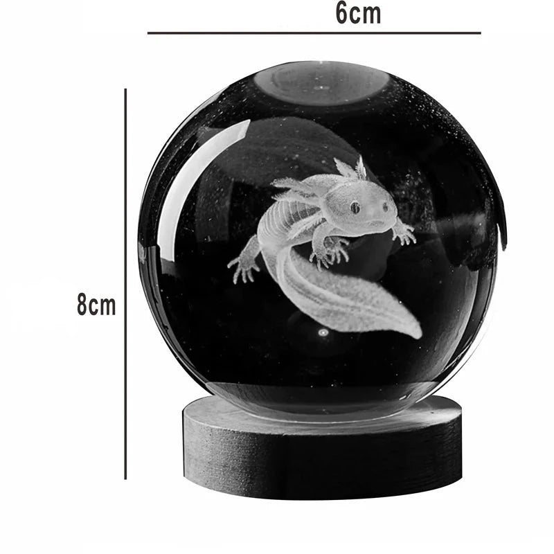 Lampe de chevet Sphère Axolotl - lampechevetdesign.com