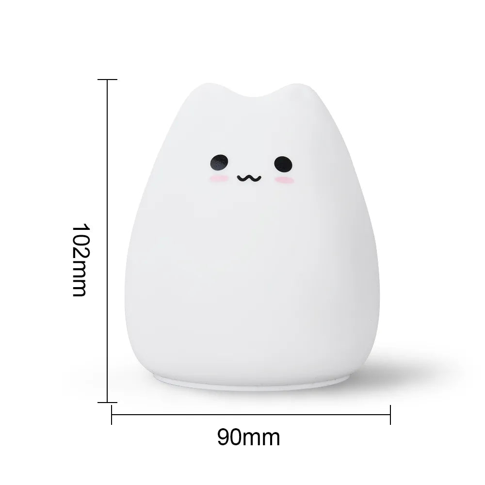 Lampe de chevet Chat Mignon - lampechevetdesign.com
