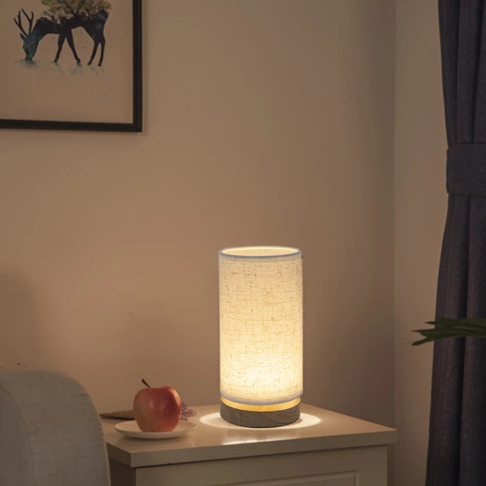 Lampe de Chevet Moderne Bois Massif LED - lampechevetdesign.com