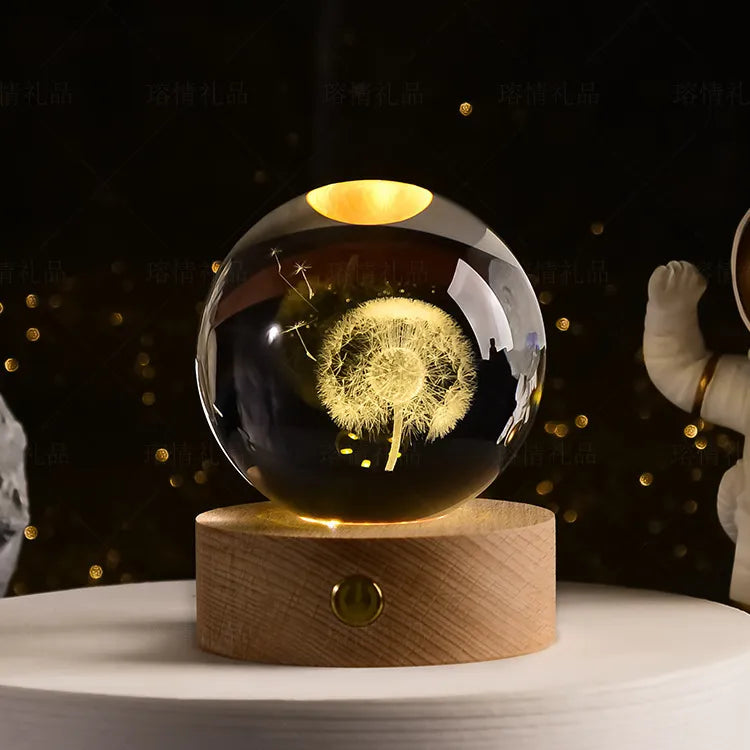 Lampe de chevet USB Sphère Magique - lampechevetdesign.com