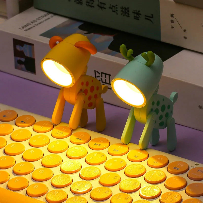 Lampe de bureau Mini Chien Pour Enfants - lampechevetdesign.com