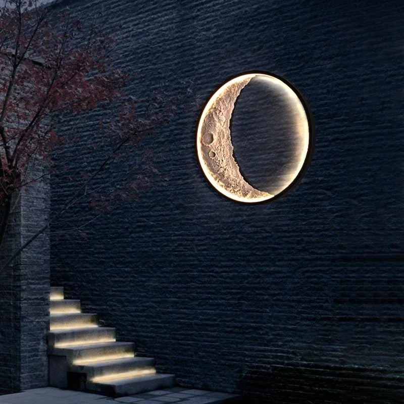 Lampe de chevet Murale Lune LED Moderne - lampechevetdesign.com