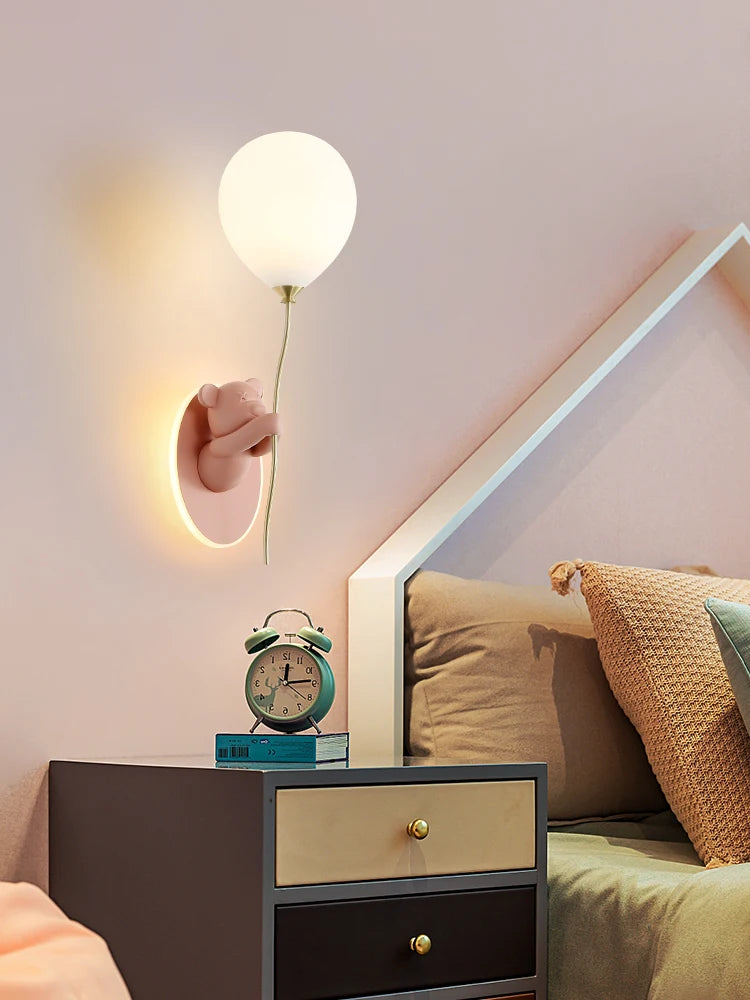 Lampe de chevet Murale Ourson pour Chambre Enfants