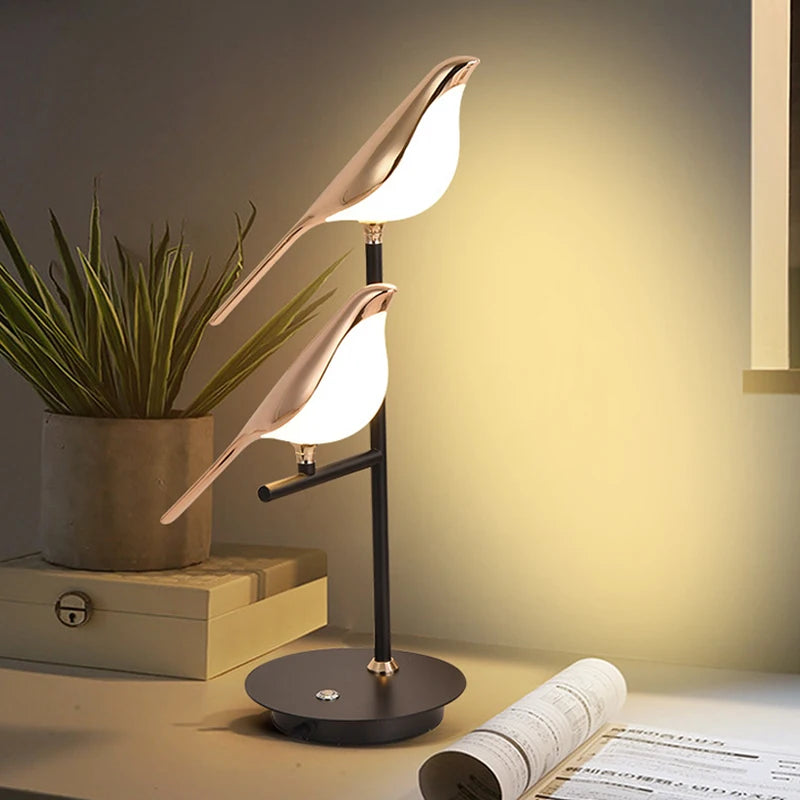 Lampe de Chevet Design Oiseau Lumineux - lampechevetdesign.com