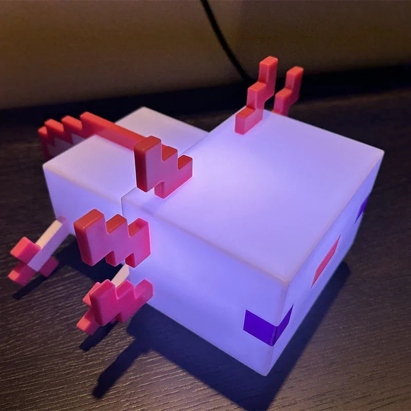 Lampe de Chevet Axolotl pour Enfant - lampechevetdesign.com