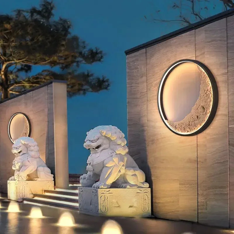 Lampe de chevet Murale Lune LED Moderne - lampechevetdesign.com