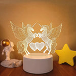 Lampe de chevet 3D Love - lampechevetdesign.com