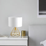 Lampe de chevet Industrielle Ronde - lampechevetdesign.com