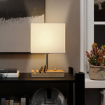 Lampe de Chevet Bois avec Ports USB et Organisateur - lampechevetdesign.com