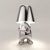 Lampe de chevet Tactile Rechargeable Or & Argent - lampechevetdesign.com