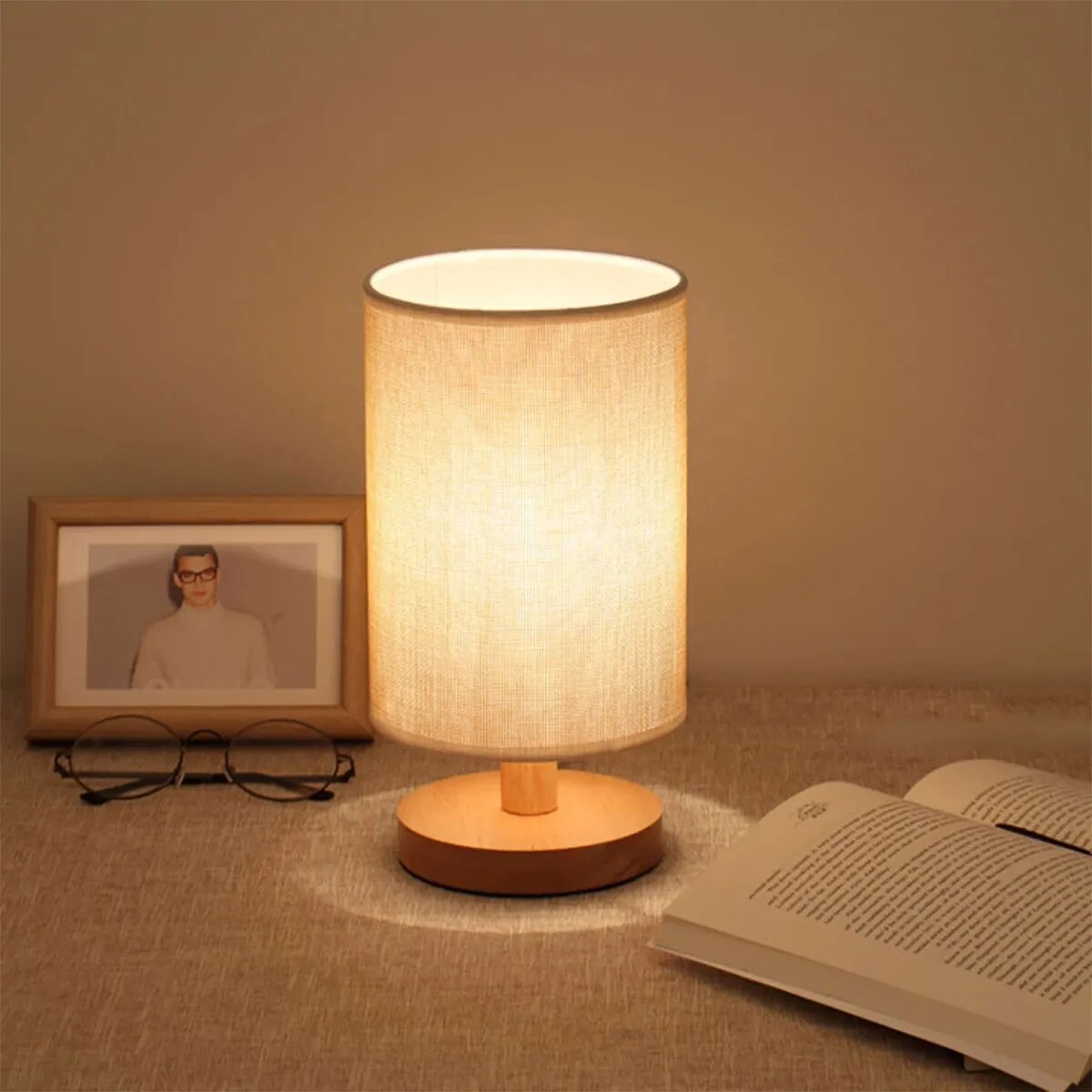 Lampe de chevet Bois Originale Nature - lampechevetdesign.com