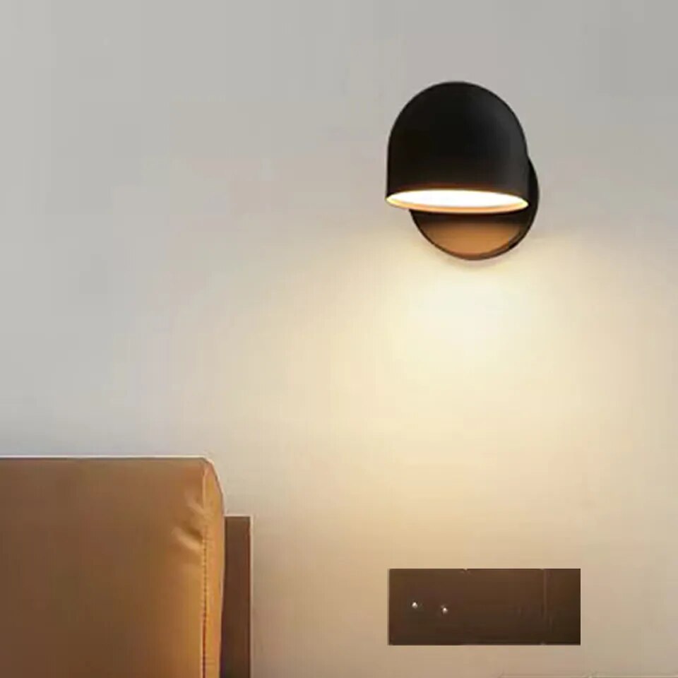 Lampe de chevet Murale Semi-Sphère - lampechevetdesign.com