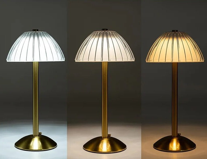 Lampe de chevet Vintage Blanche - lampechevetdesign.com