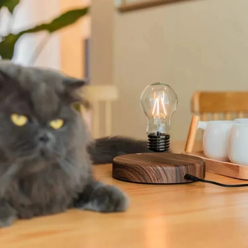 Lampe de Chevet à Lévitation Magnétique - lampechevetdesign.com