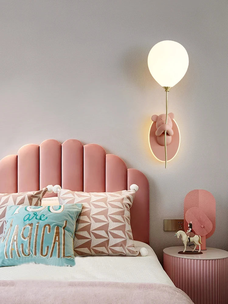 Lampe de chevet Murale Ourson pour Chambre Enfants